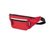 Recycled bum bag with two pockets colour red