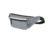 Recycled bum bag with two pockets colour marbled grey