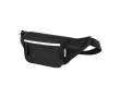 Recycled bum bag with two pockets colour black