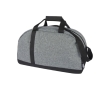 Sports bag made from recycled polyester colour black