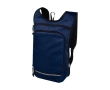 Water-repellent outdoor backpack colour navy-blue