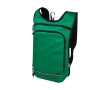 Water-repellent outdoor backpack colour green