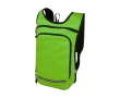 Water-repellent outdoor backpack colour lime