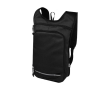 Water-repellent outdoor backpack colour black