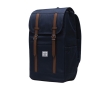 Recycled Herschel Retreat™ backpack for laptops, 15'' multiuse colour navy-blue