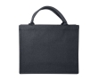 Durable recycled cotton shopping bag, 500 g/m² colour denim blue