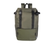 Large-capacity backpack made of 900D recycled polyester with straps colour green