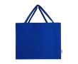 Recycled cotton bag with a large main compartment, 220 g/m² colour royal blue