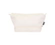 Recycled polyester toiletry bag, large bottom compartment, 6L colour off white