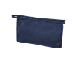 Travel recycled polyester toiletry bag for items and accessories colour navy-blue