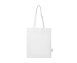 Durable tote bag with shoulder straps 30cm 180g/m² colour white