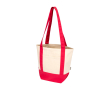 Recycled cotton tote bag with GRS certificate 320g/m² colour red