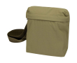 Lightweight crossbody bag with adjustable strap and padding colour dark green