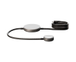 Compact wireless charger with USB-C and 15 W fast charging Zens colour black