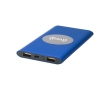 Powerbank with battery indicator Powercard, 8,000 mAh colour royal blue