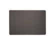 Leather desktop mouse pad colour dark grey