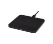 Ultra-thin square wireless charging base colour black