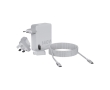 Ultra-thin travel charger with 4 ports for multiple regions, 240W colour white