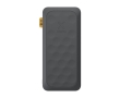 Ultra-fast recycled plastic power bank, 27,000 mAh colour black