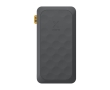 Recycled plastic power bank with multiple ports, 45,000 mAh colour black