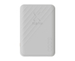 Fast-charging power bank with 2 ports and FastCharge, 5,000 mAh colour white