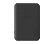Fast-charging power bank with 2 ports and FastCharge, 5,000 mAh colour black