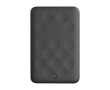 Magnetic wireless power bank for phones, 5,000 mAh colour black