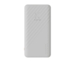 Fast-charging power bank with FastCharge technology, 10,000 mAh colour white