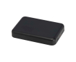 Magnetic wireless power bank, recycled plastic, 5,000 mAh colour black