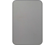Compact magnetic wireless power bank 5,000 mAh colour shiny silver