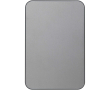 Magnetic portable charger in recycled aluminium 10.000 mAh colour shiny silver
