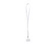 Mobile lanyard, recycled plastic, 5-in-1 charging cable, 65W colour white