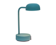 Rechargeable table lamp, dimmable, Kooduu Fokus colour mint green
