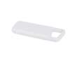 Eco power bank, water-resistant, carabiner, 5,000 mAh colour white