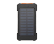 Solar power bank, ultra-durable exterior colour black