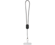Type C charging cable with wrist lanyard and 20W fast charging colour black