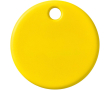 Water-resistant BT tracker with Chipolo sound alarm colour yellow