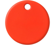 Water-resistant BT tracker with Chipolo sound alarm colour red