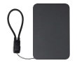 Customisable power bank with magnetic attachment and cord 5,000 mAh colour black
