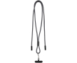 Charging cable with cord and 65W fast charging colour black