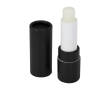 Sustainable lip balm in recycled paper packaging, SPF 15 colour black