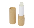Sustainable lip balm in recycled paper packaging, SPF 15 colour natural