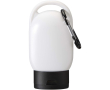 SPF 30 sun cream with integrated carabiner and vanilla fragrance 30ml colour black