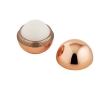 Vanilla lip balm with glossy outer case, SPF 15 colour champagne