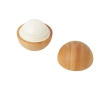 Vanilla-scented lip balm with bamboo case, SPF 15 colour wood