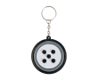 Anti-stress keyring, smooth gyroscope movement colour black