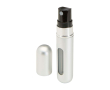 Portable refillable perfume atomiser, 5ml, travel-friendly colour matt silver