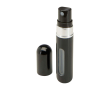 Portable refillable perfume atomiser, 5ml, travel-friendly colour black