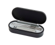 Manicure set, essential grooming tools colour black