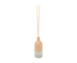 Aroma reed diffuser with wood effect, ideal for the home 30 ml colour wood
